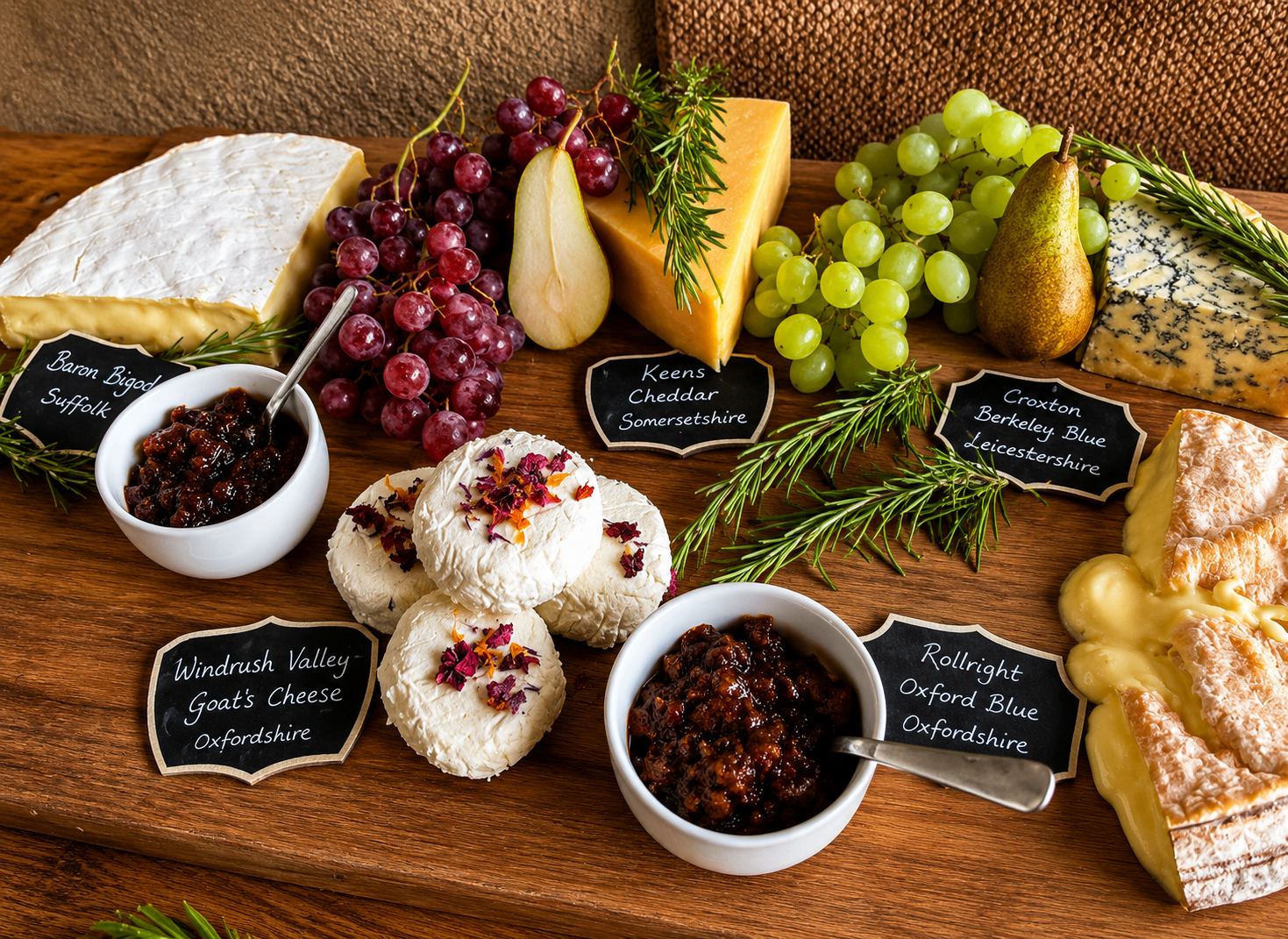 English cheeseboard